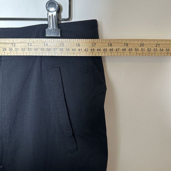 Vina Performance Pants Women's Size L Large Black Nylon Stretch Cinch Ankle - Picture 4 of 10